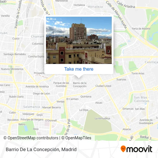 Barrio De La Concepción map