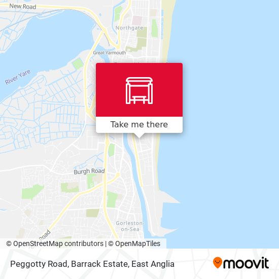 Peggotty Road, Barrack Estate map