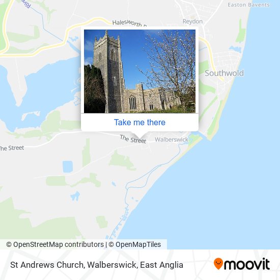 St Andrews Church, Walberswick map
