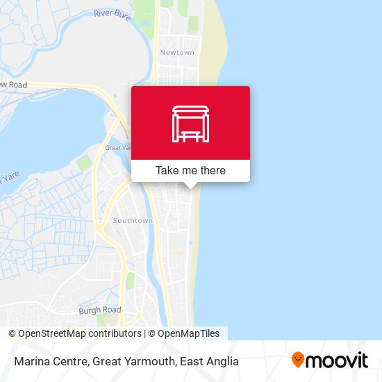 Marina Centre, Great Yarmouth map