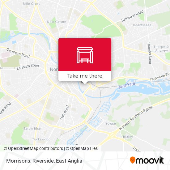 Morrisons, Riverside map