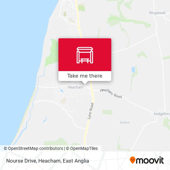 Nourse Drive, Heacham map