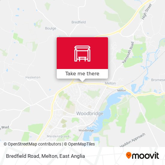 Bredfield Road, Melton map