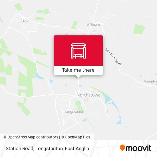 Station Road, Longstanton map