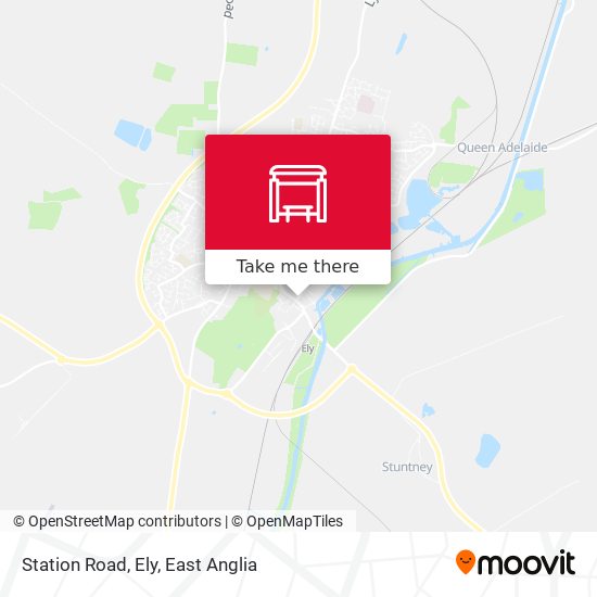 Station Road, Ely map