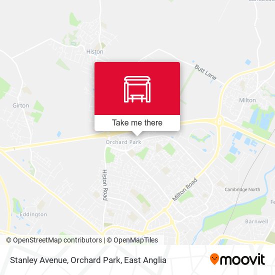 Stanley Avenue, Orchard Park map