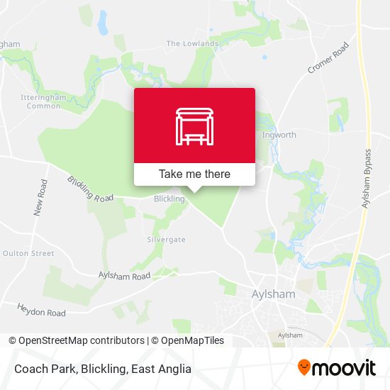 Coach Park, Blickling map