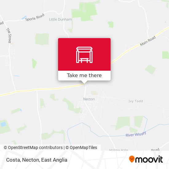 Costa, Necton map