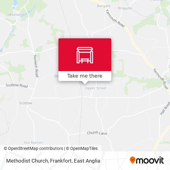 Methodist Church, Frankfort map