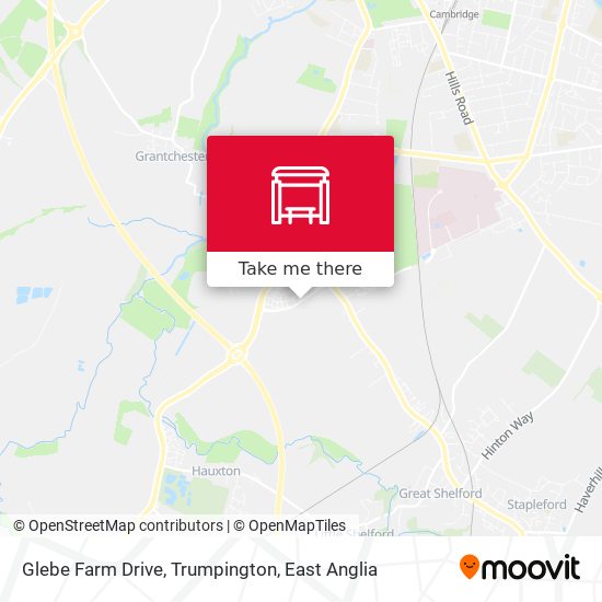 Glebe Farm Drive, Trumpington map