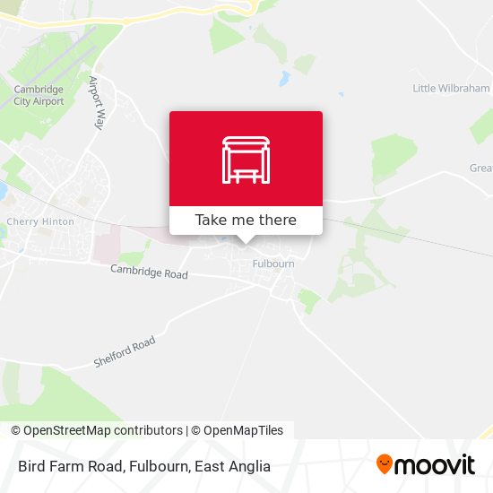 Bird Farm Road, Fulbourn map