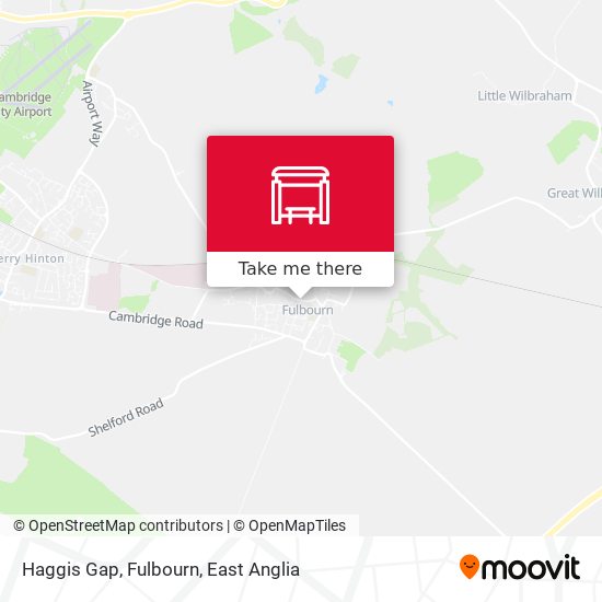 Haggis Gap, Fulbourn map