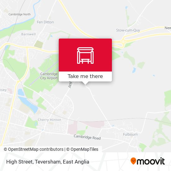 High Street, Teversham map