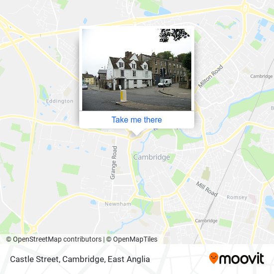 Castle Street, Cambridge map