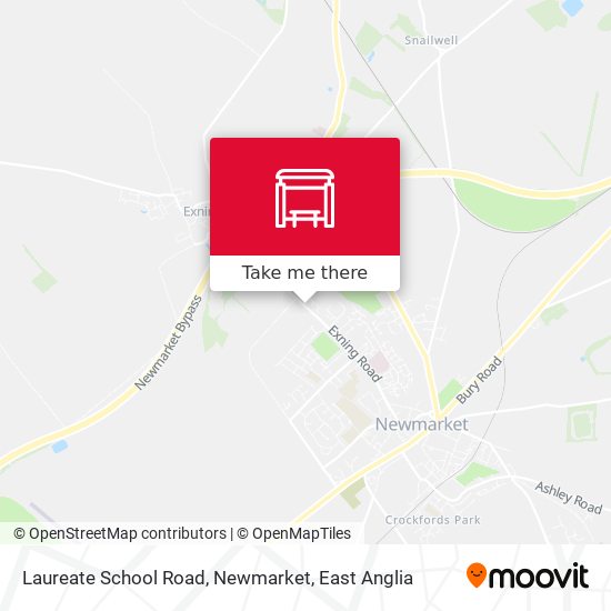 Laureate School Road, Newmarket map