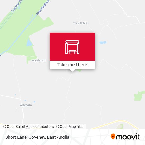 Short Lane, Coveney map