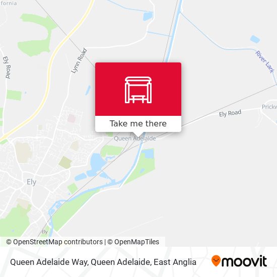 Queen Adelaide Way, Queen Adelaide map