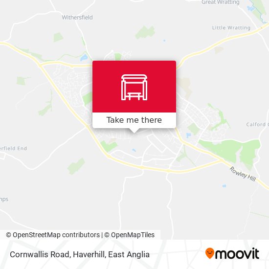 Cornwallis Road, Haverhill map