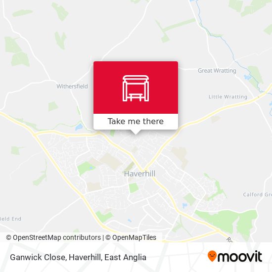 Ganwick Close, Haverhill map