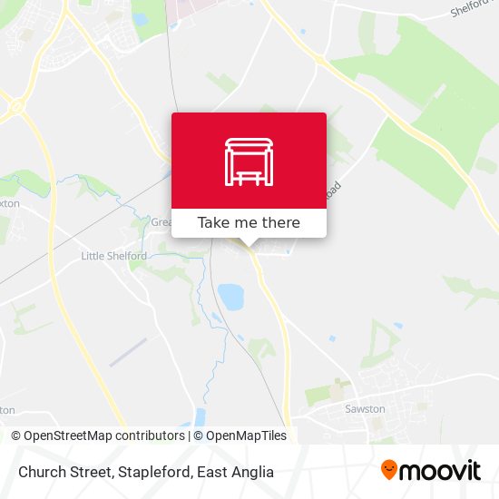 Church Street, Stapleford map