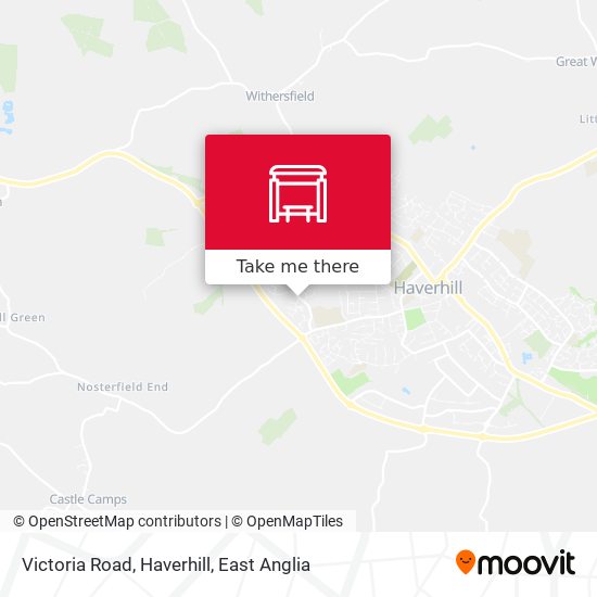 Victoria Road, Haverhill map