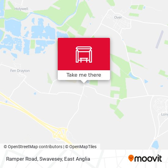 Ramper Road, Swavesey map
