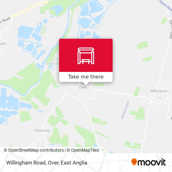 Willingham Road, Over map