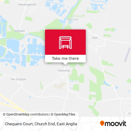 Chequers Court, Church End map