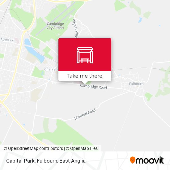 Capital Park, Fulbourn map