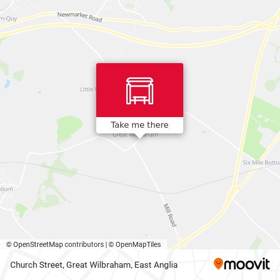 Church Street, Great Wilbraham map