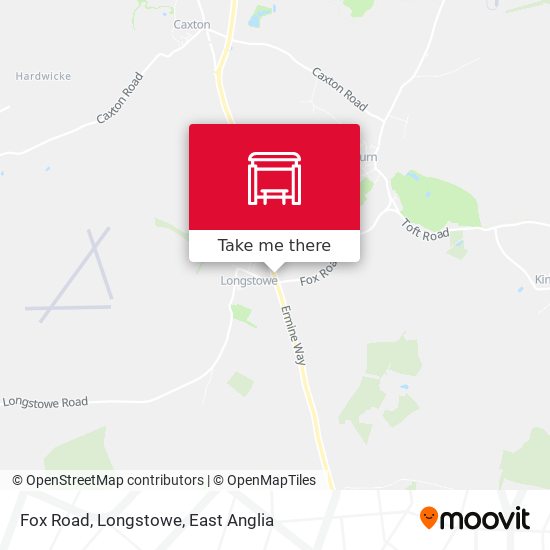Fox Road, Longstowe map