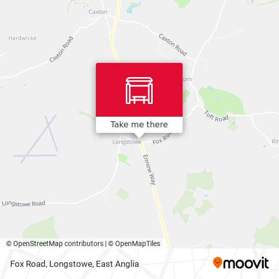 Fox Road, Longstowe map