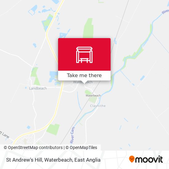 St Andrew's Hill, Waterbeach map