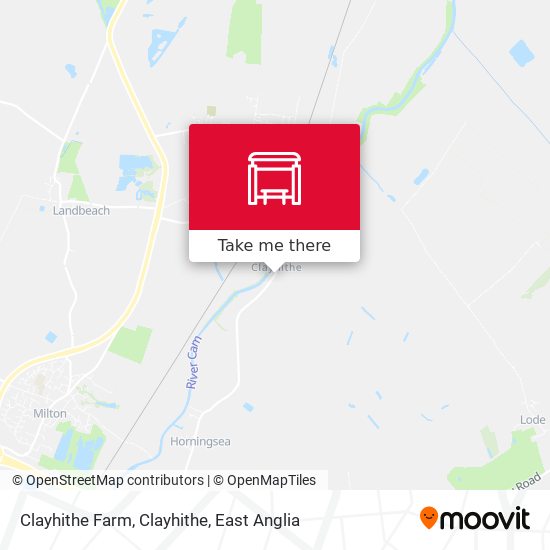 Clayhithe Farm, Clayhithe map