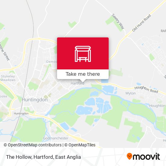 The Hollow, Hartford map