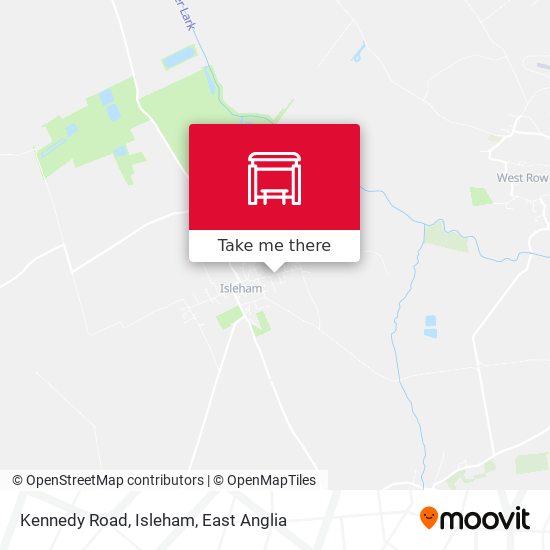 Kennedy Road, Isleham map