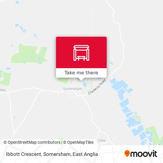 Ibbott Crescent, Somersham map