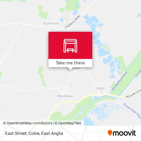 East Street, Colne map