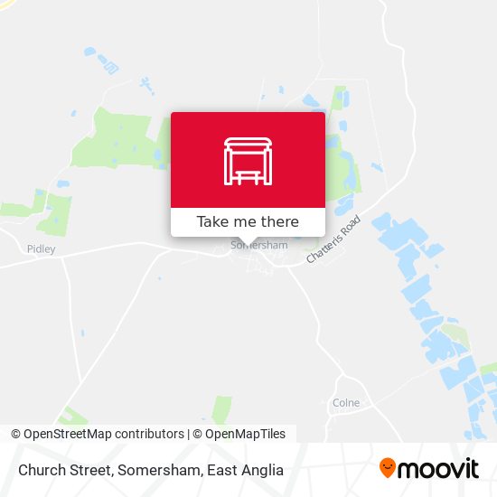 Church Street, Somersham map