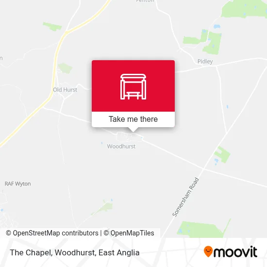 The Chapel, Woodhurst map
