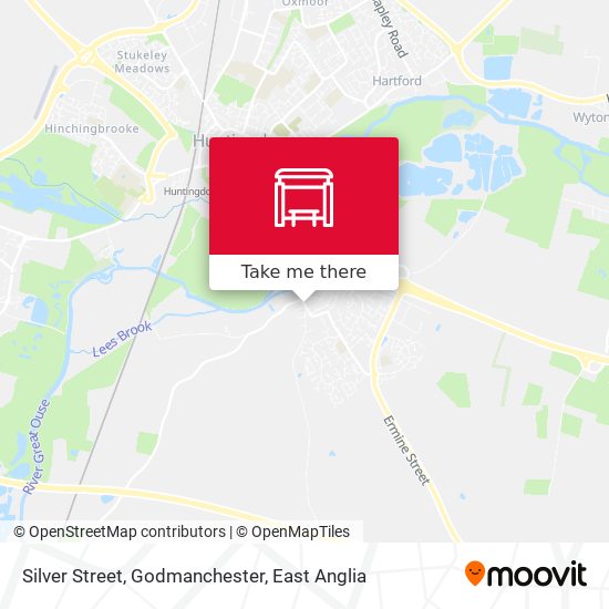 Silver Street, Godmanchester map