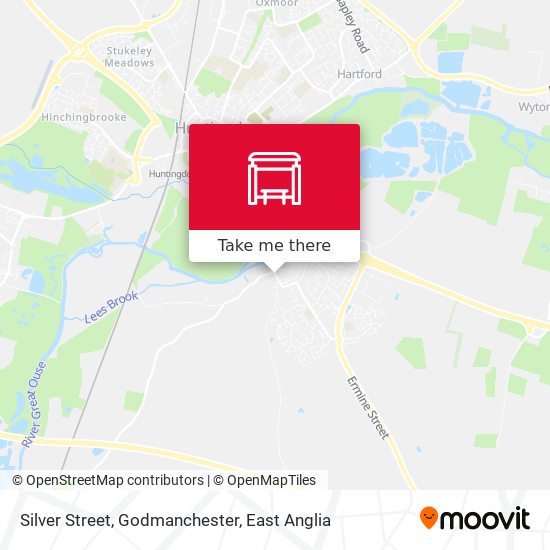 Silver Street, Godmanchester map
