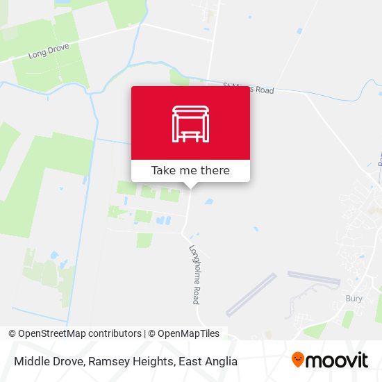 Middle Drove, Ramsey Heights map