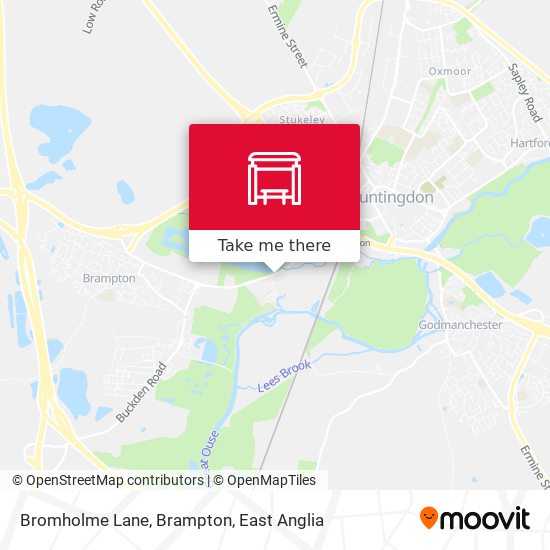 Bromholme Lane, Brampton map