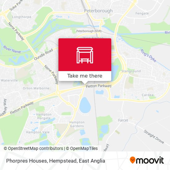 Phorpres Houses, Hempstead map