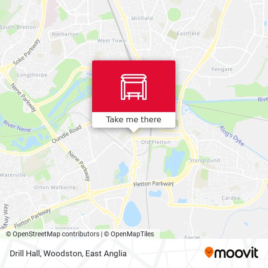 Drill Hall, Woodston map