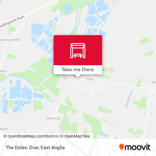The Doles, Over map