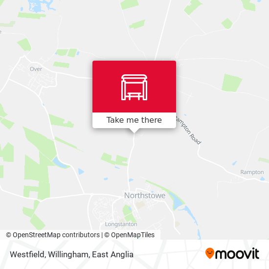 Westfield, Willingham map