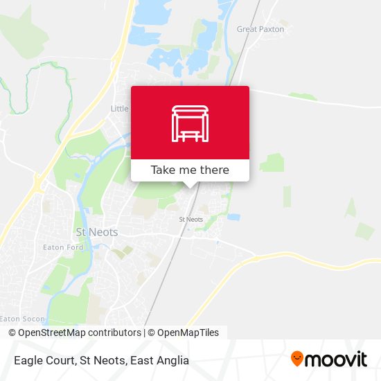 Eagle Court, St Neots map