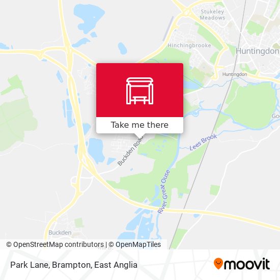 Park Lane, Brampton map